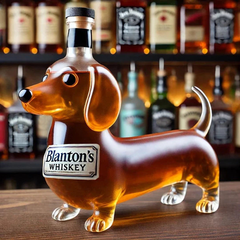 10Oz Lustiger Mittelfinger Ente/Schildkröte/Hund Whisky Glas Dekanter – Bar/Büro/Heim Dekor.