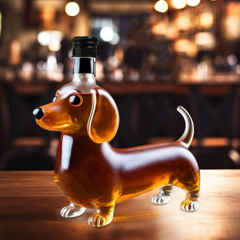 10Oz Lustiger Mittelfinger Ente/Schildkröte/Hund Whisky Glas Dekanter – Bar/Büro/Heim Dekor.