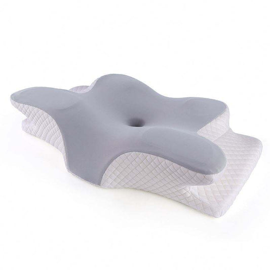 Ergonomisches Nackenstützkissen für den Schlaf Orthopädische Unterstützungskissen Geruchlos Kontur Nackenschmerzen Memory-Schaum-Kissen