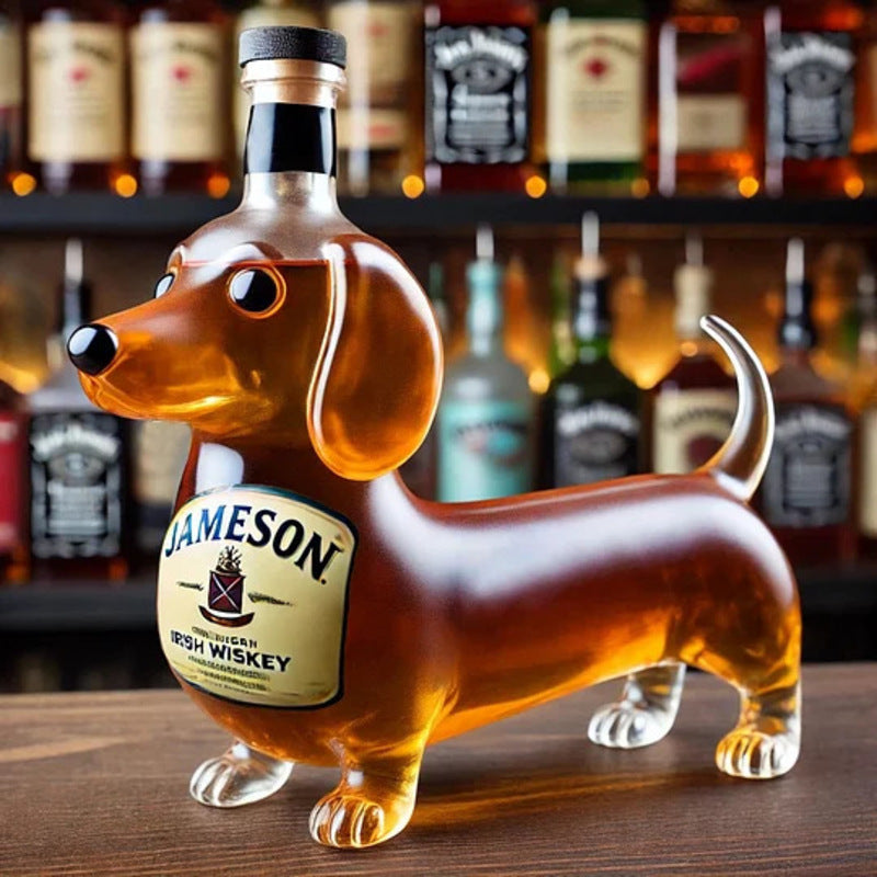 10Oz Lustiger Mittelfinger Ente/Schildkröte/Hund Whisky Glas Dekanter – Bar/Büro/Heim Dekor.
