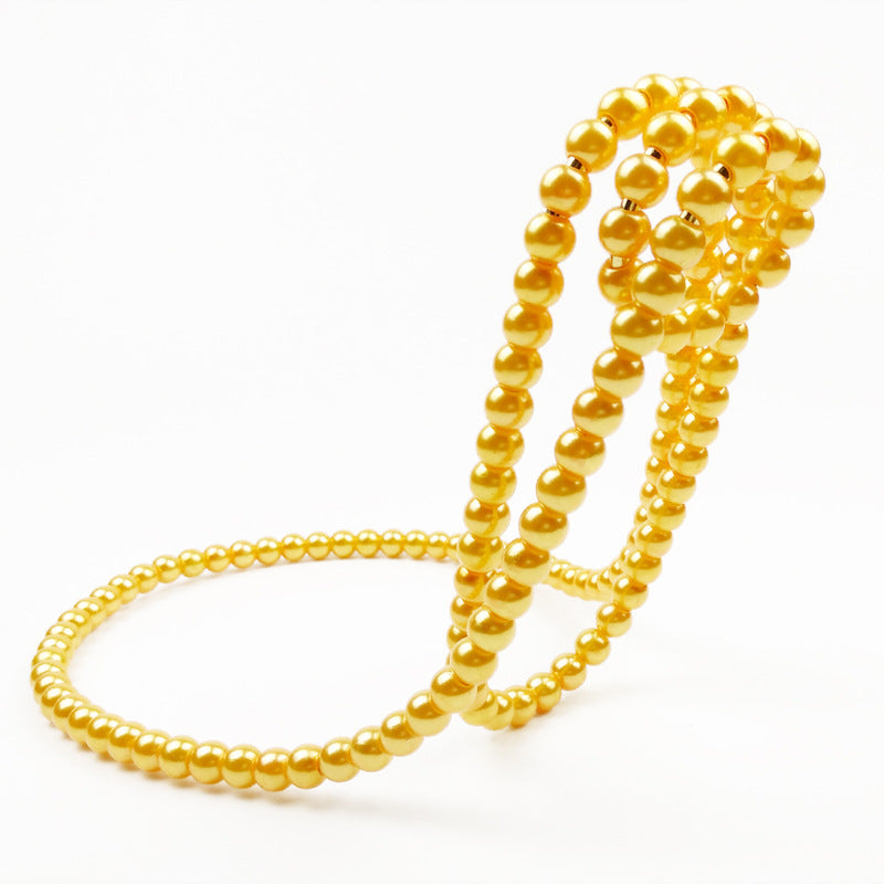 Perlenkette Edelstahl Weinregal Weinpädagogik Klammer Halter Aufhängung Champagner Whisky Kleine Ornamente