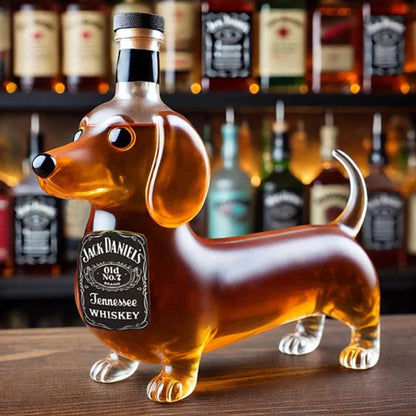 10Oz Lustiger Mittelfinger Ente/Schildkröte/Hund Whisky Glas Dekanter – Bar/Büro/Heim Dekor.