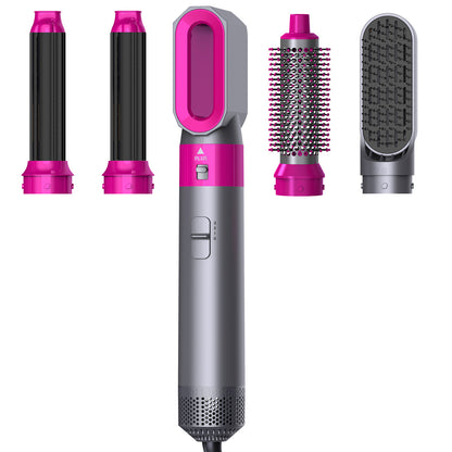5 in 1 Haartrockner Styler Professionelle Haartrockner Bürste Föhn Luftwickler Heißluftbürste